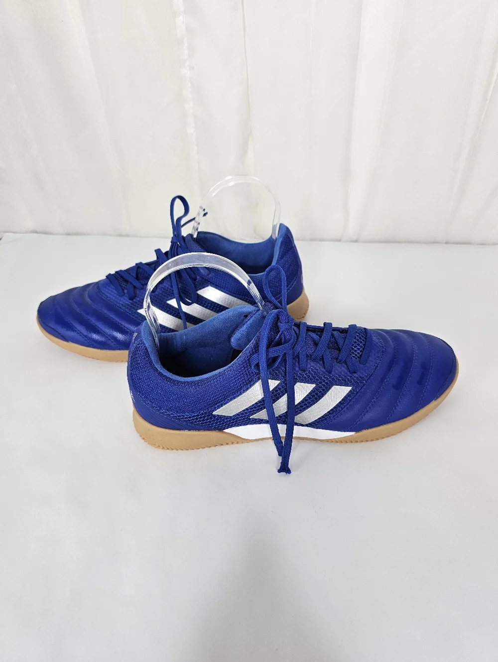 Adidas Copa 20.3 Indoor Sala Soccer Shoes Royal Blue Metallic Silver Men's 8 NEW